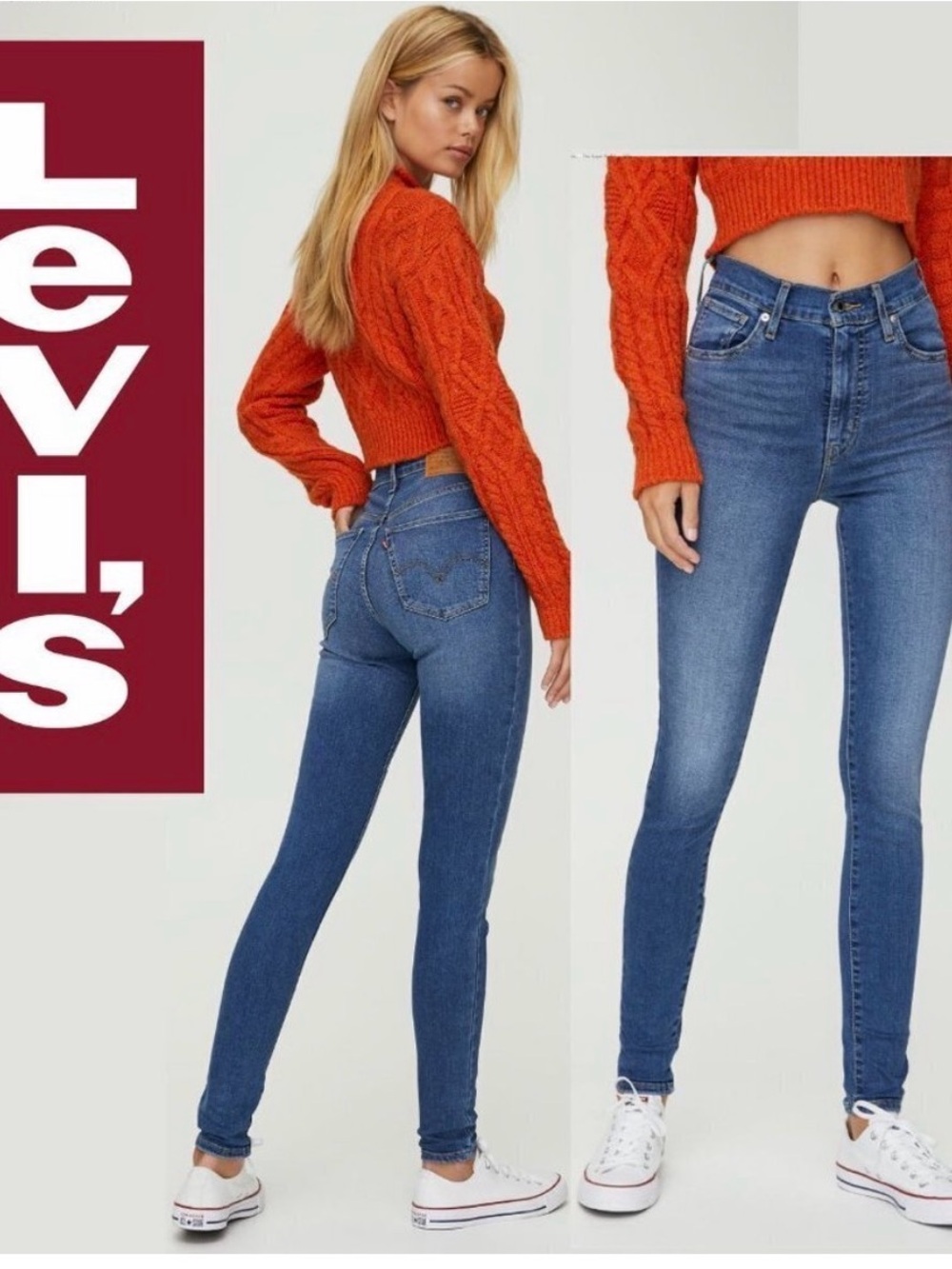 Levi's Mile High Skinny Jeans